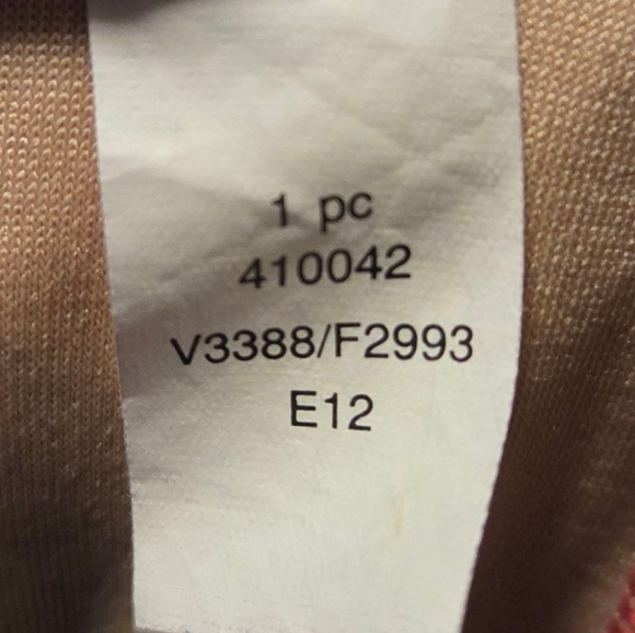 Lands END Women's Swim Dress One Piece Underwire Bra Pink Size 10 Thin Straps - Picture 7 of 8